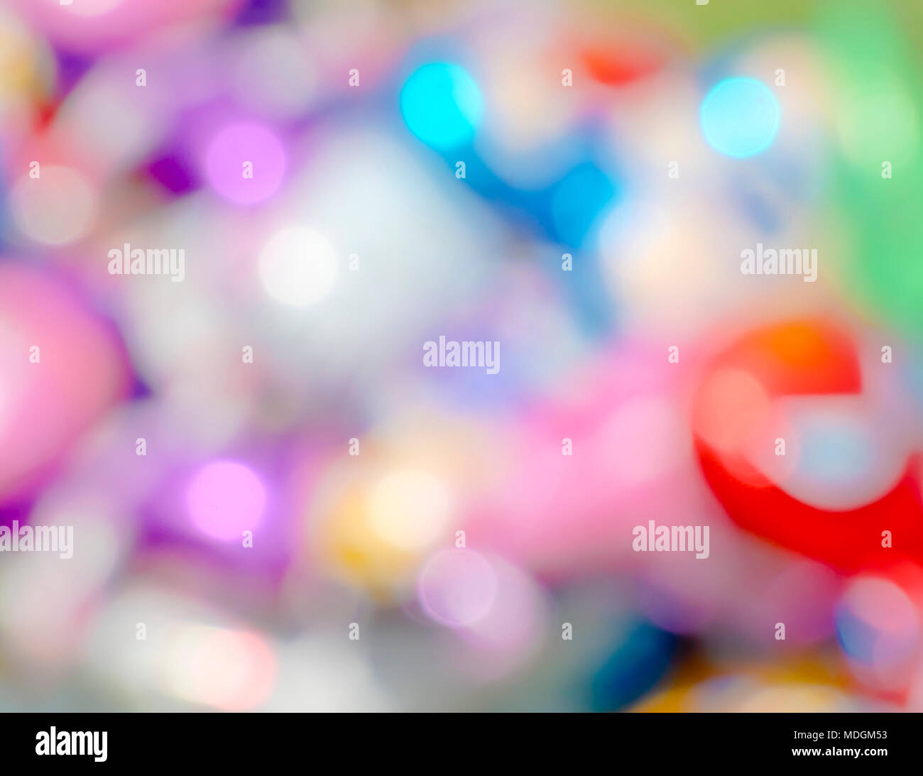 Abstract colorati pastello soffice riflessioni fondo liscio Foto Stock
