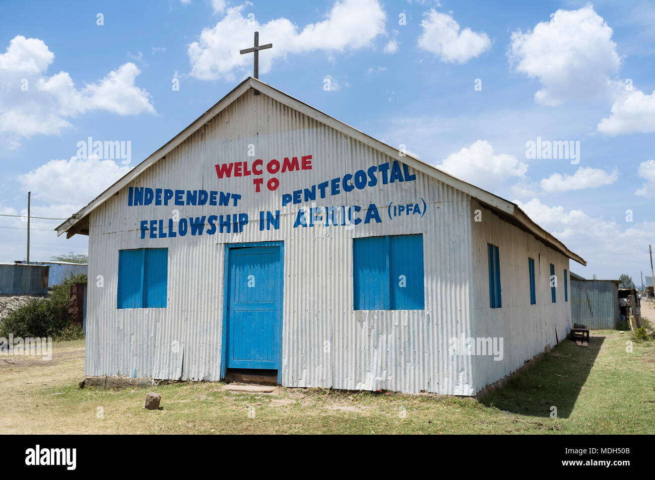 Indipendenti Comunione Pentecostale in Africa la Chiesa, Ngong Road, Nairobi, Kenia Foto Stock
