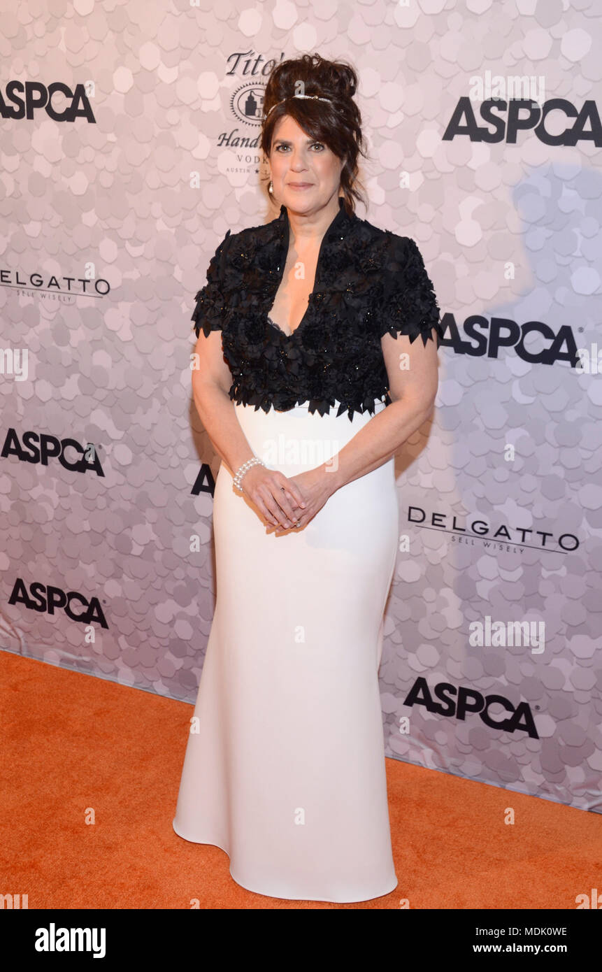 New York, NY, STATI UNITI D'AMERICA. Xix Apr, 2018. Honoree Mindy Fortinattends ASPCA® (la società americana per la prevenzione della crudeltà verso gli animali®) ventunesima edizione Bergh Palla al Plaza Hotel il 19 aprile 2018 a New York City. ( Credito: Raymond Hagans/media/punzone Alamy Live News Foto Stock