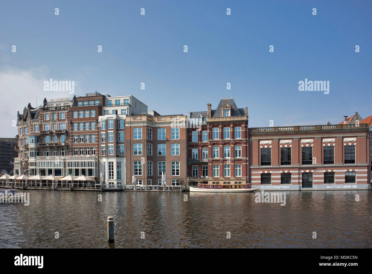 Amsterdam, Olanda - 14 aprile 2018 De L'Europe Amsterdam Foto Stock