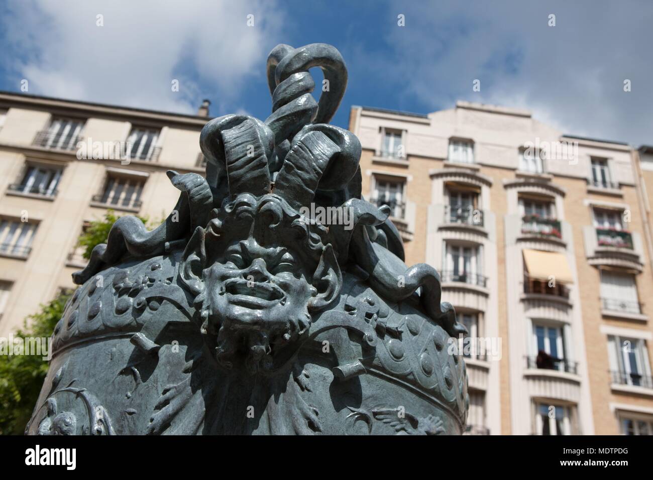 Francia, Clichy la Garenne, Allée Leon Gambetta, central prenotazioni Copyright notice: CRT PIdF Foto Stock