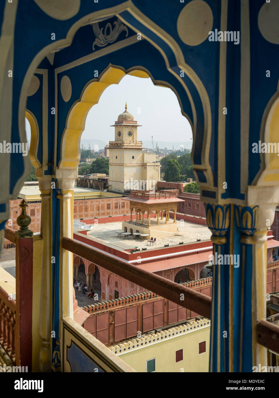 Palazzo di città; Jaipur, India Foto Stock