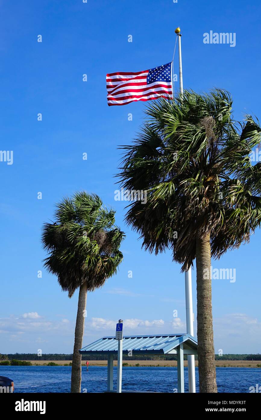 Bayport park, Hernando County, sul Golfo del Messico Foto Stock