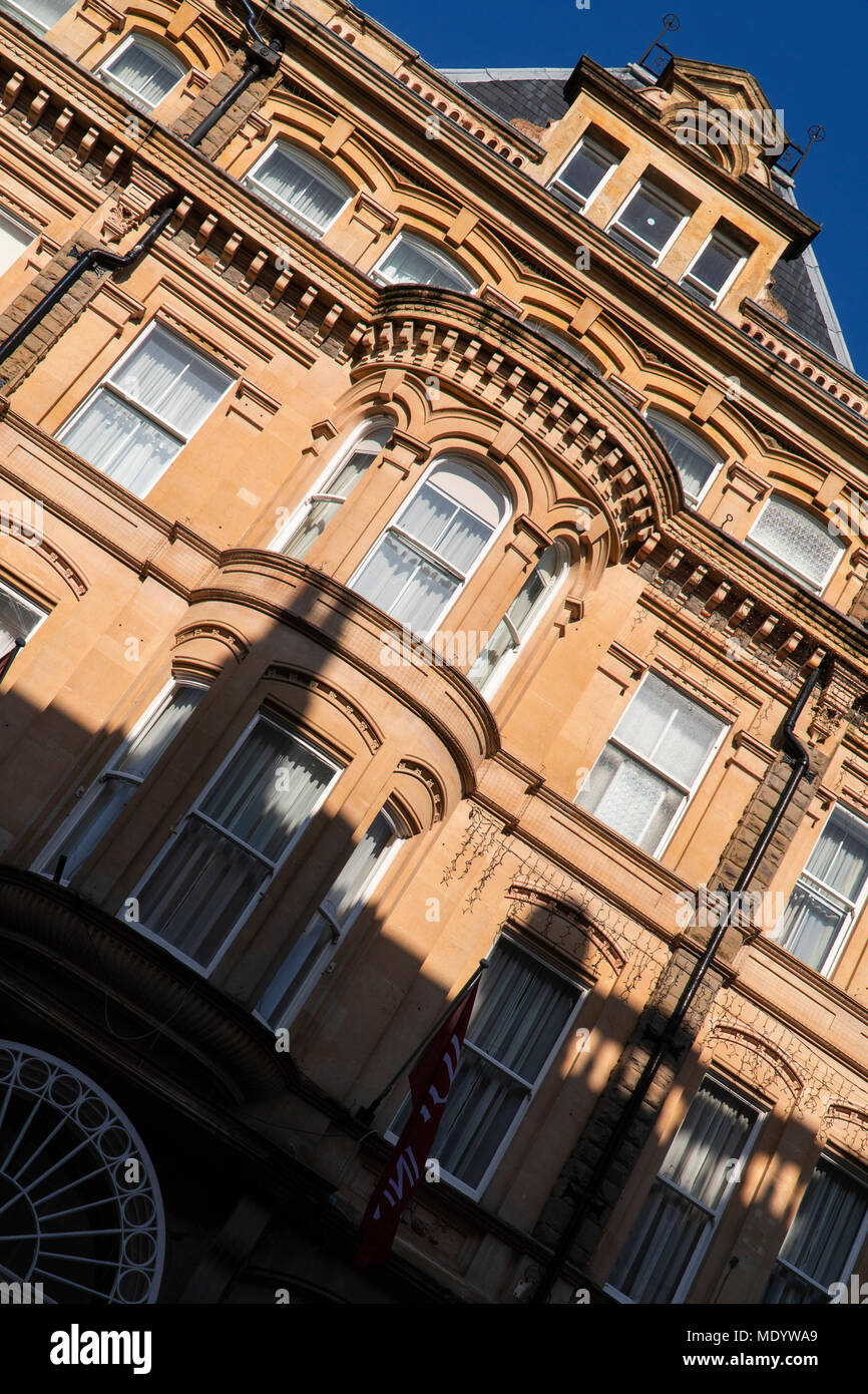 Jury's Inn Cardiff off Queen Street e Park Place Foto Stock