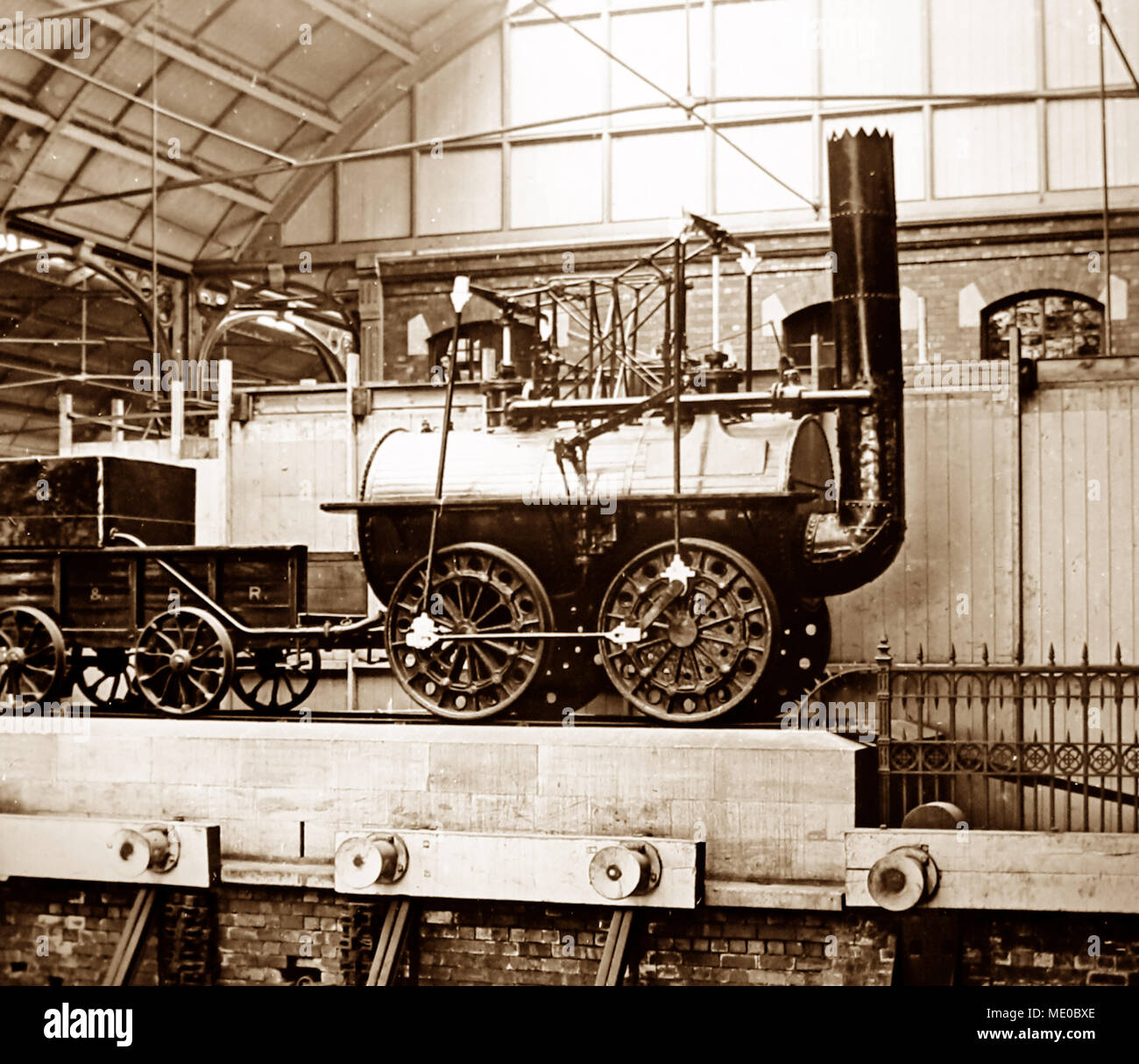 George Stephenson 'Cammina', PERIODO VITTORIANO Foto Stock