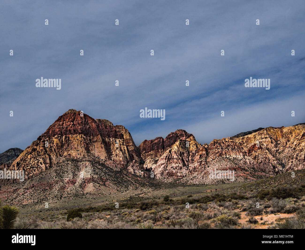 Il Red Rock Canyon National Conservation Area, nevada Foto Stock