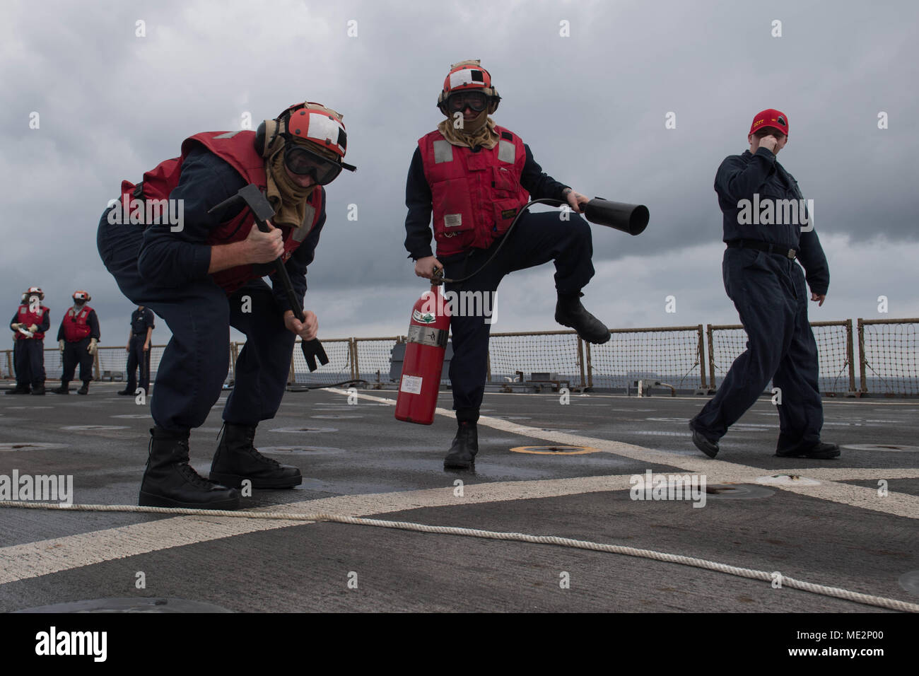 171230 N Ow019 135 Oceano Indiano Dec 30 2017 Velisti Assegnati Per Il Ponte Di Volo