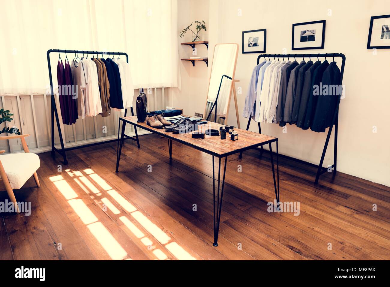 Negozio di abbigliamento Foto Stock