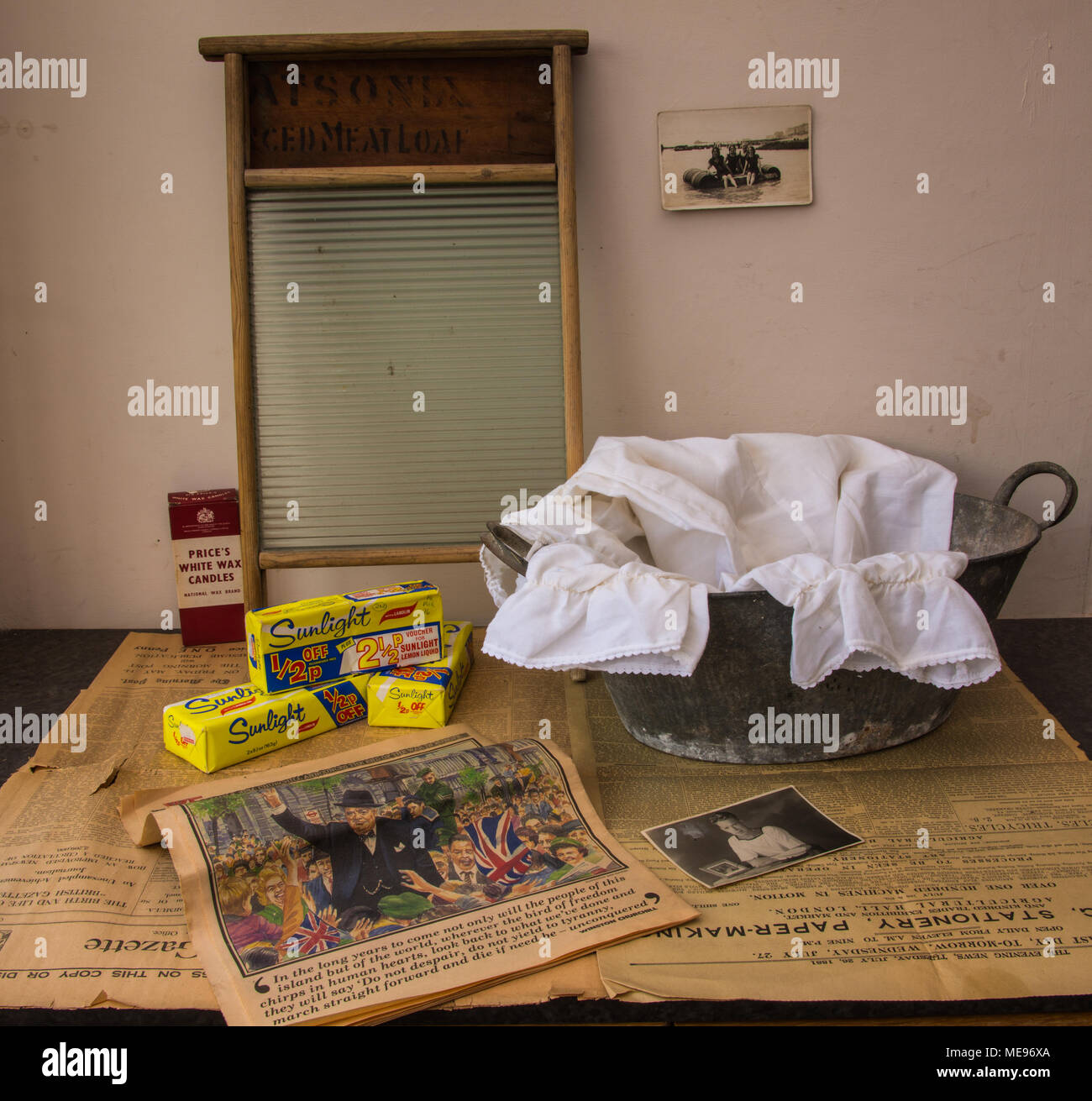 Periodo di wash-giorno Foto Stock