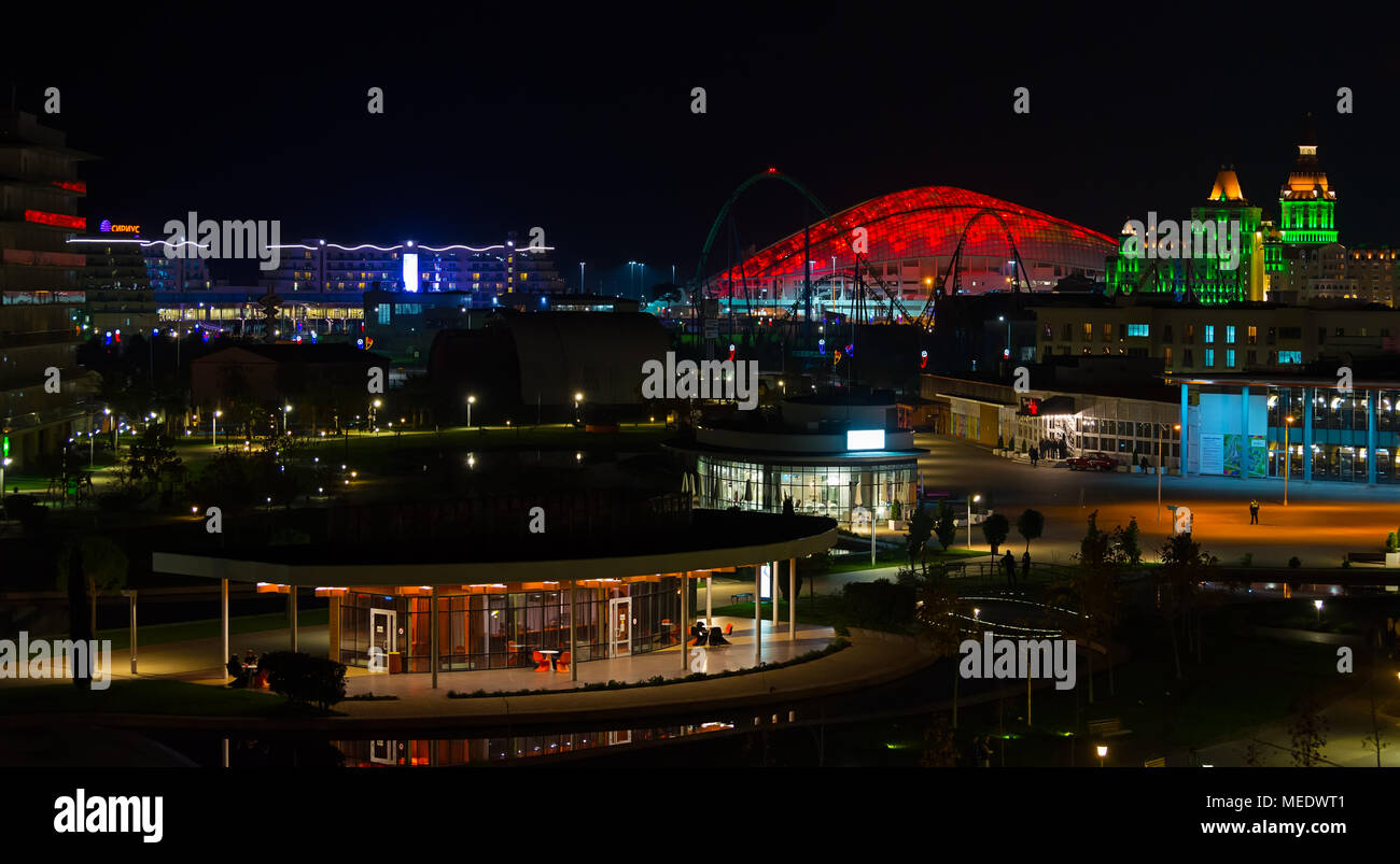 Sochi Park è un parco di intrattenimento per bambini e adulti in Adler. La Russia Foto Stock
