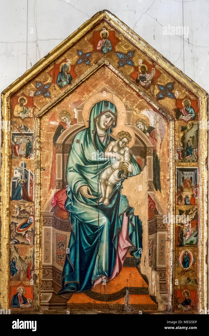 Hall di arte italiana l'Eremo di San Pietroburgo Russia Foto Stock