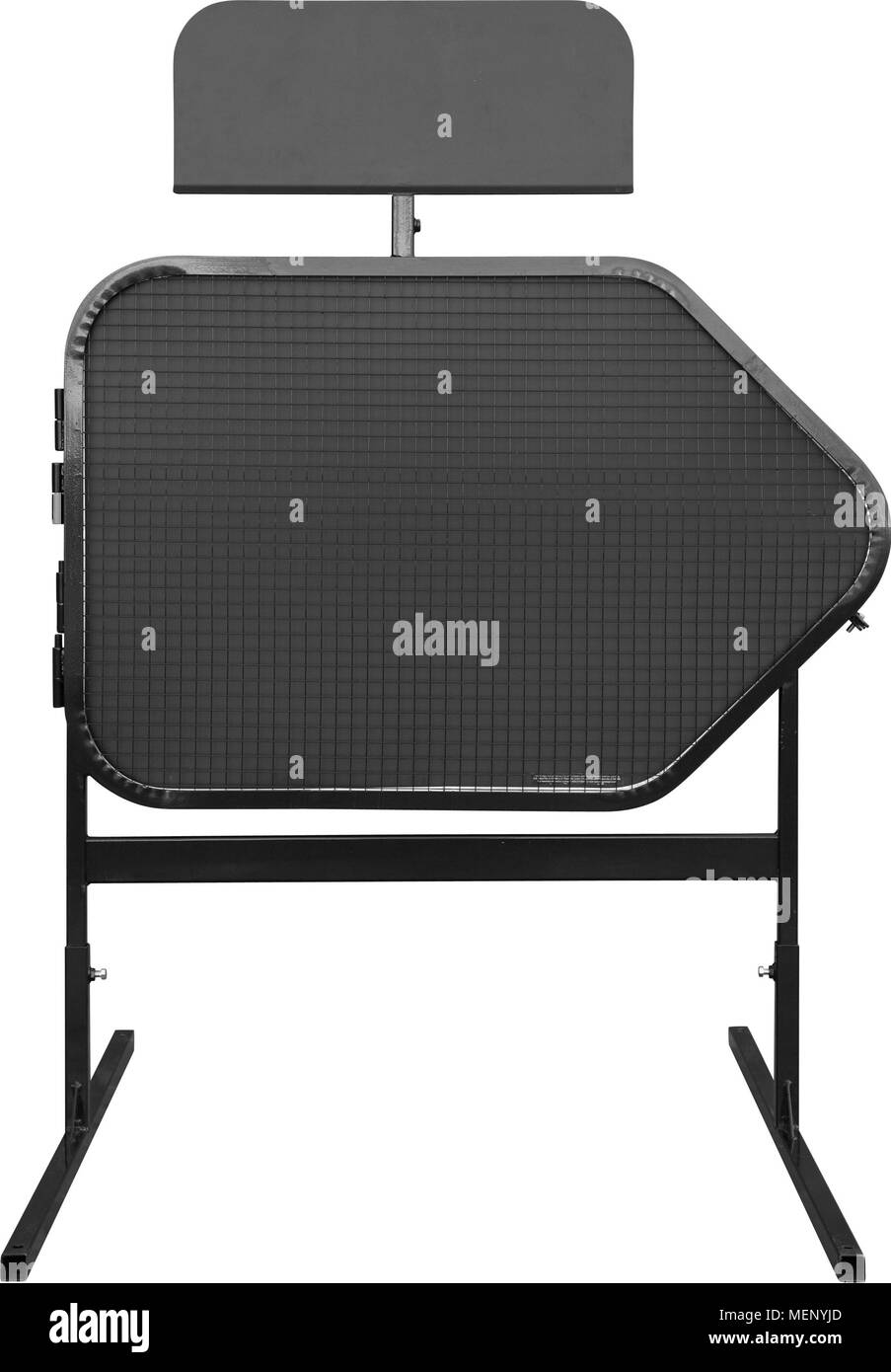 Segno portatile, mobile segno, outdoor segni portatile, Big Board, scheda intestazione,street-signage, trade show banner,cavalletto conferenza banner, MockUp, 3D, gra Foto Stock