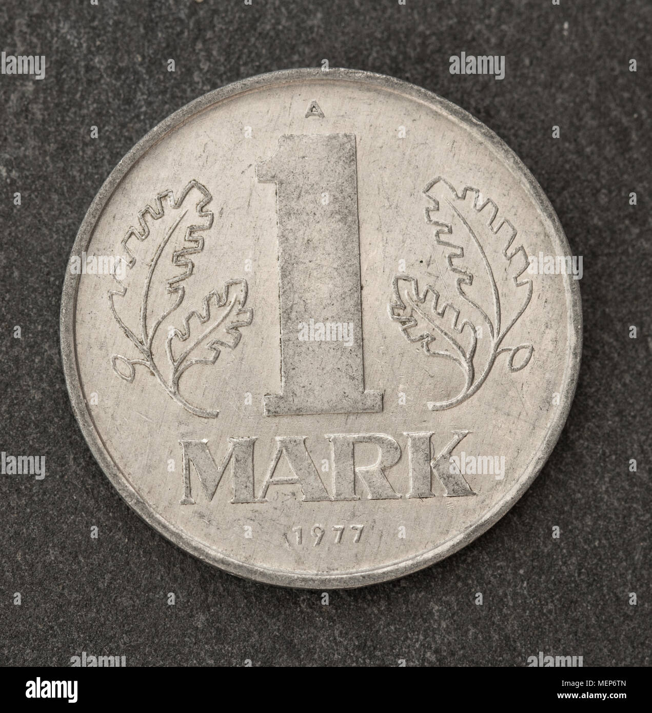 Vecchia Germania mark coin Foto Stock