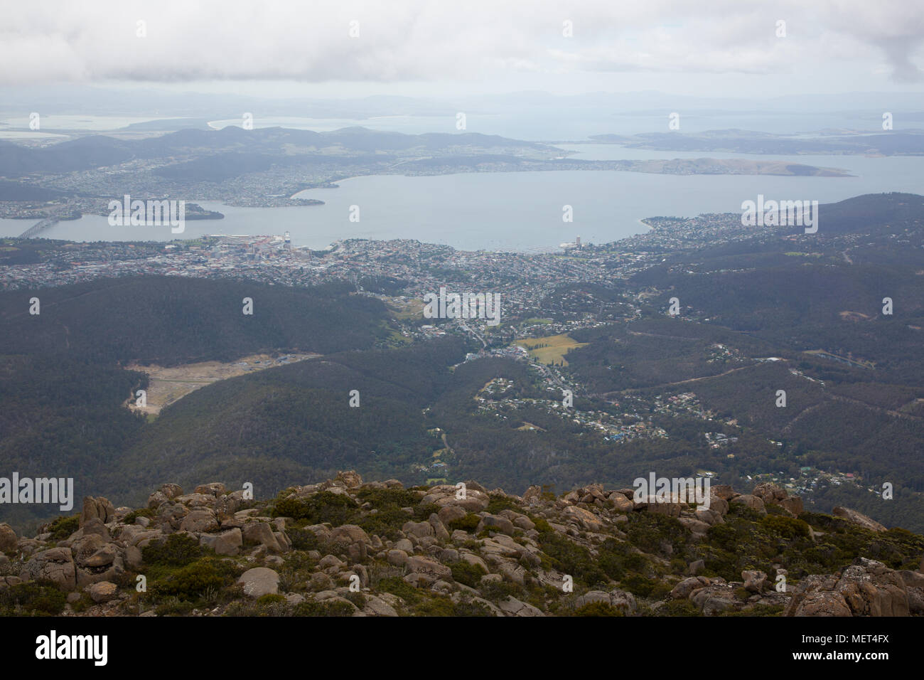 Monte Wellington, Tasmania, Australia. Foto Stock