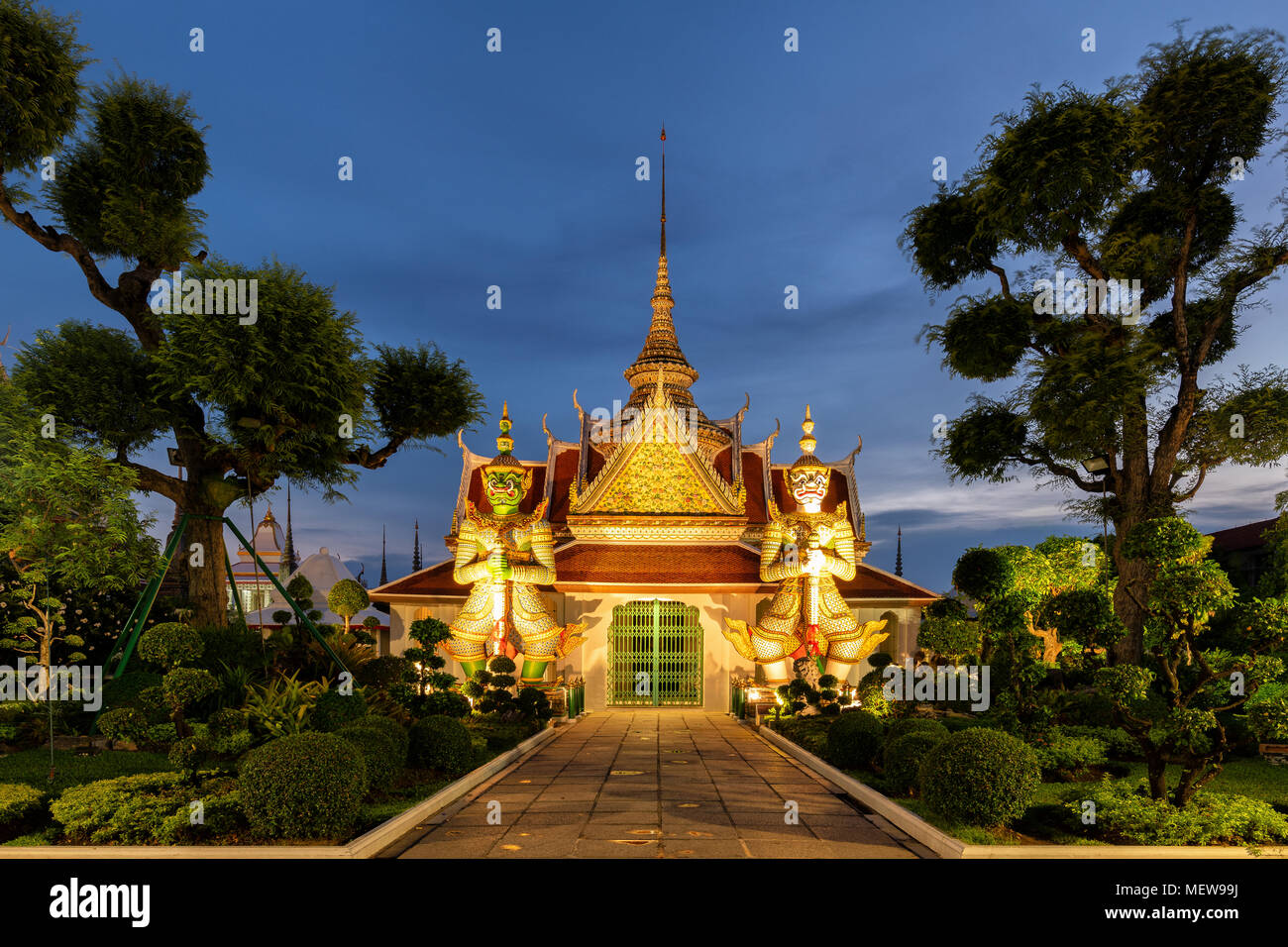 Wat Arun, Bangkok, Thailandia Foto Stock