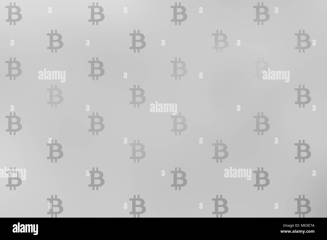 Bitcoin cryptocurrency texture grigio può essere lo sfondo Foto Stock