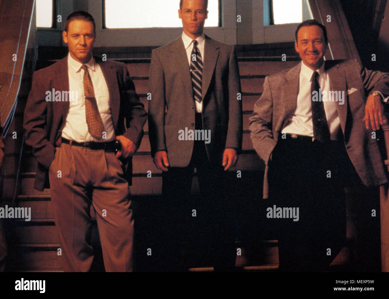 L.A. Riservate, USA 1997 Regie: Curtis Hanson Darsteller: Kevin Spacey, Russell Crowe, Guy Pearce Foto Stock