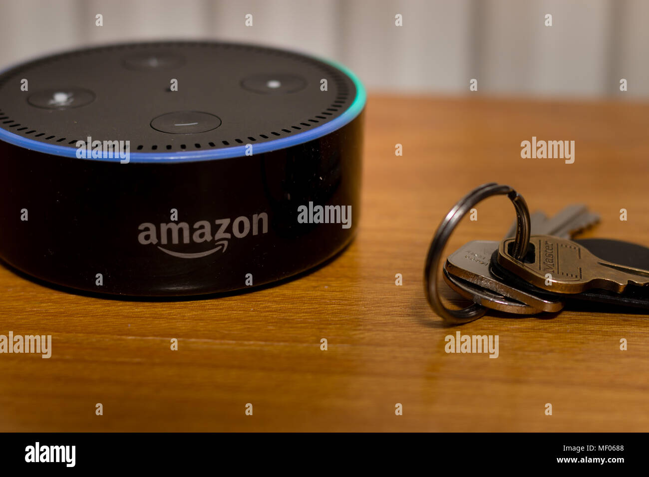 Amazon Dot Echo "Alexa' Foto Stock