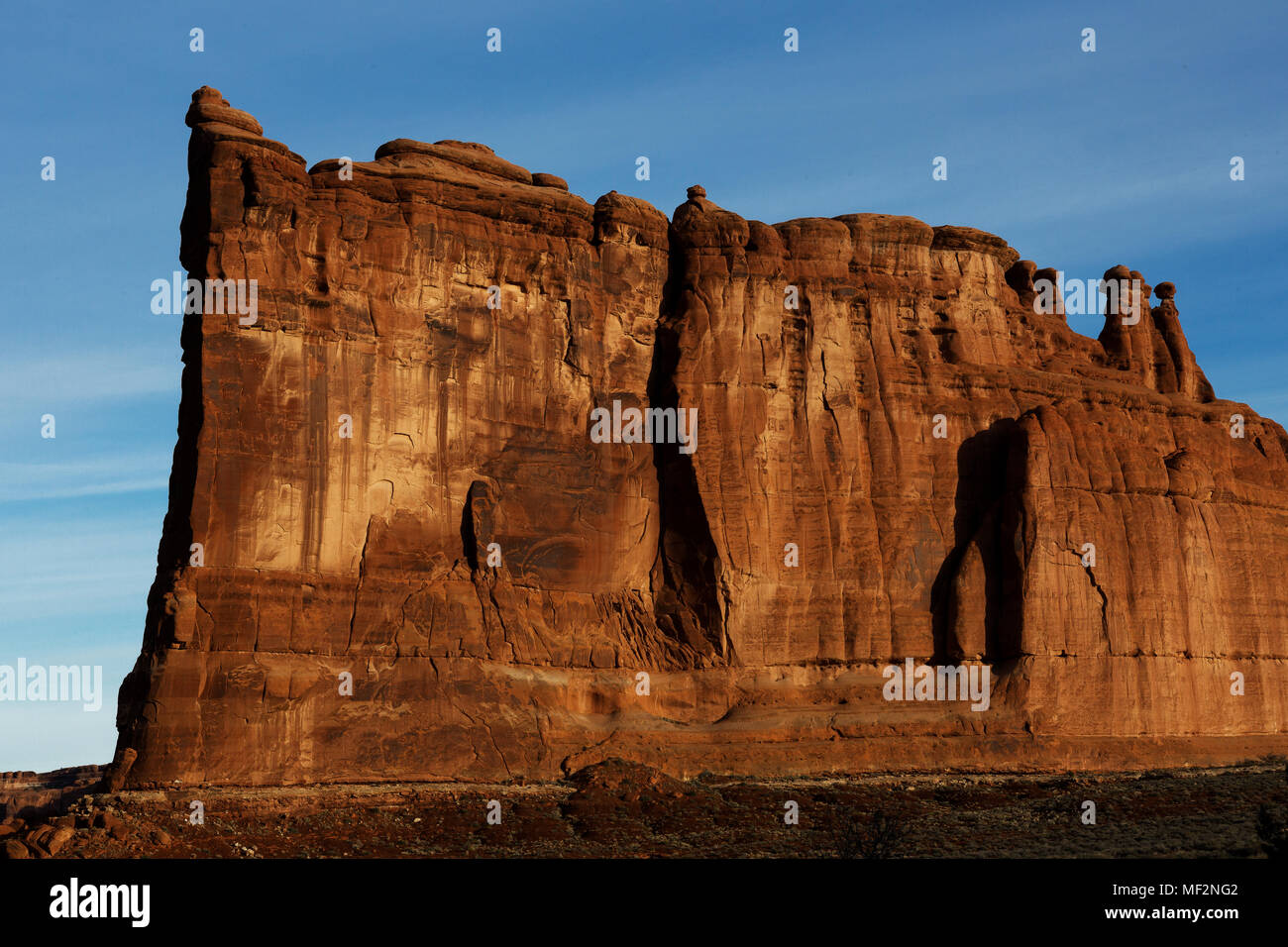 Parco Nazionale di Arches, Moab, Utah, Stati Uniti d'America Foto Stock