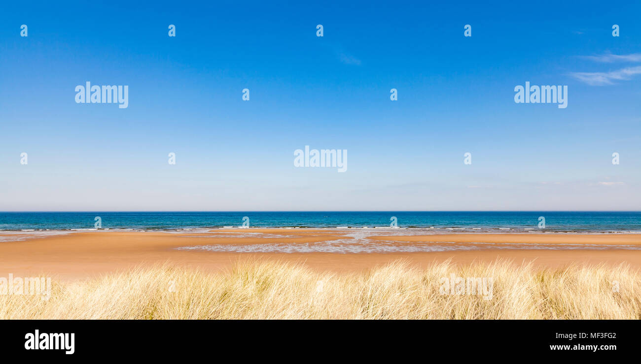 Regno Unito, Scozia, East Coast, Brora, Mare del Nord, spiaggia Foto Stock