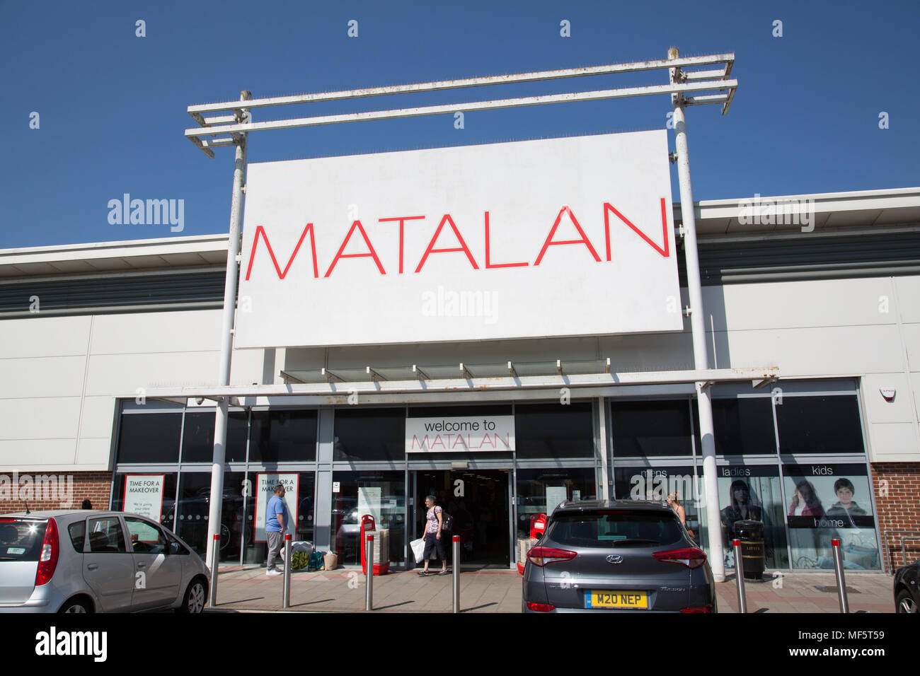 Matalan, Strood Retail Park, Kent Foto Stock Matalan, Strood Retail Park, Kent Foto Stock