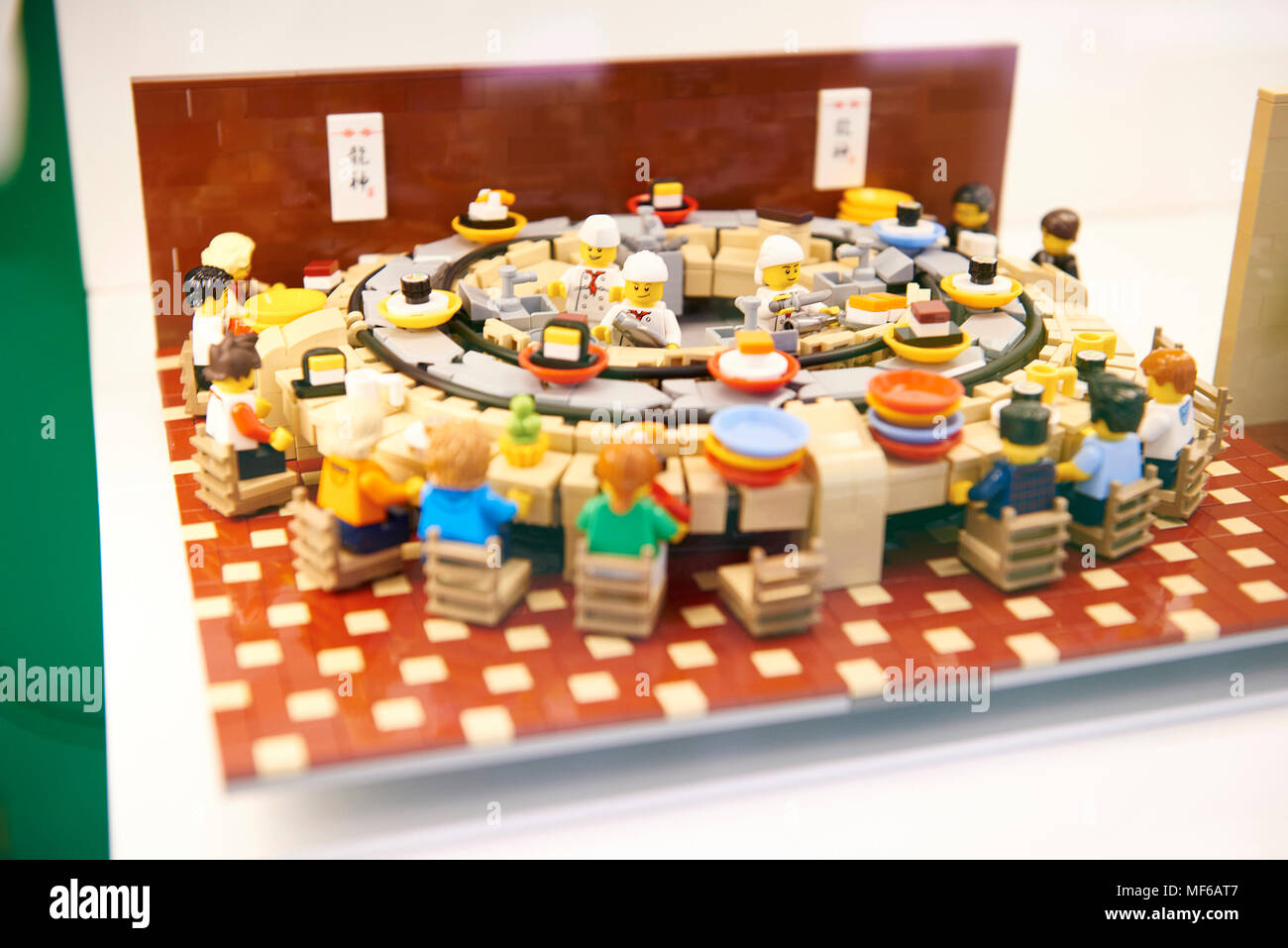 Lego Ristorante di Sushi Foto Stock