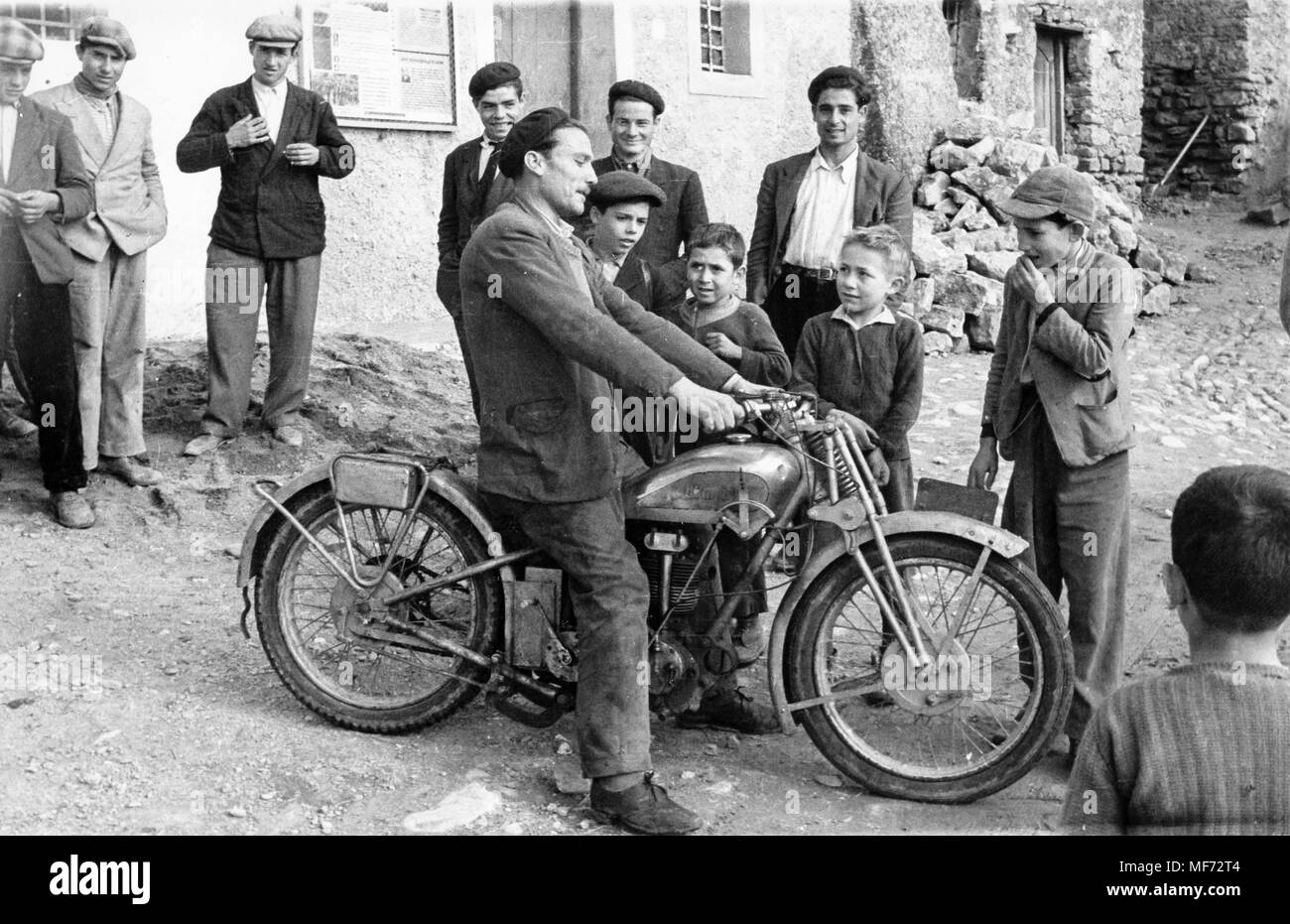 Il Gennargentu, Sardegna, 60s Foto Stock