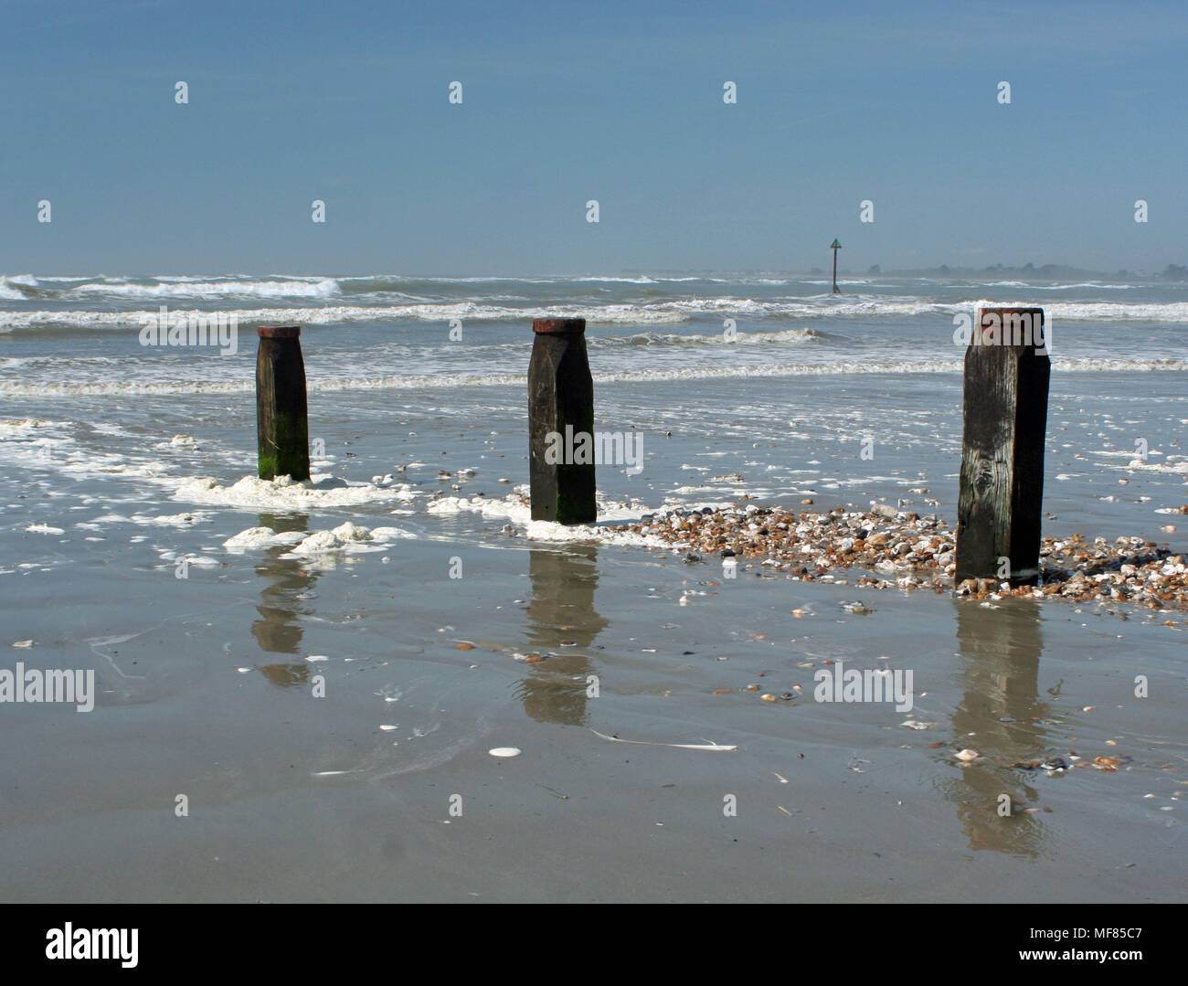 West Wittering Beach Foto Stock