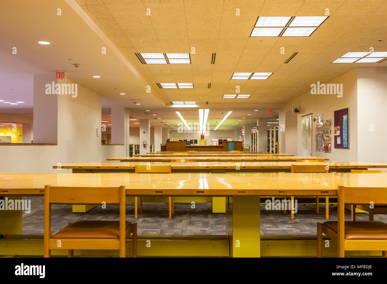 SAN ANTONIO, TEXAS - corrispondenza 26, 2018 - San Antonio Central Library, il ramo principale della biblioteca pubblica. Foto Stock