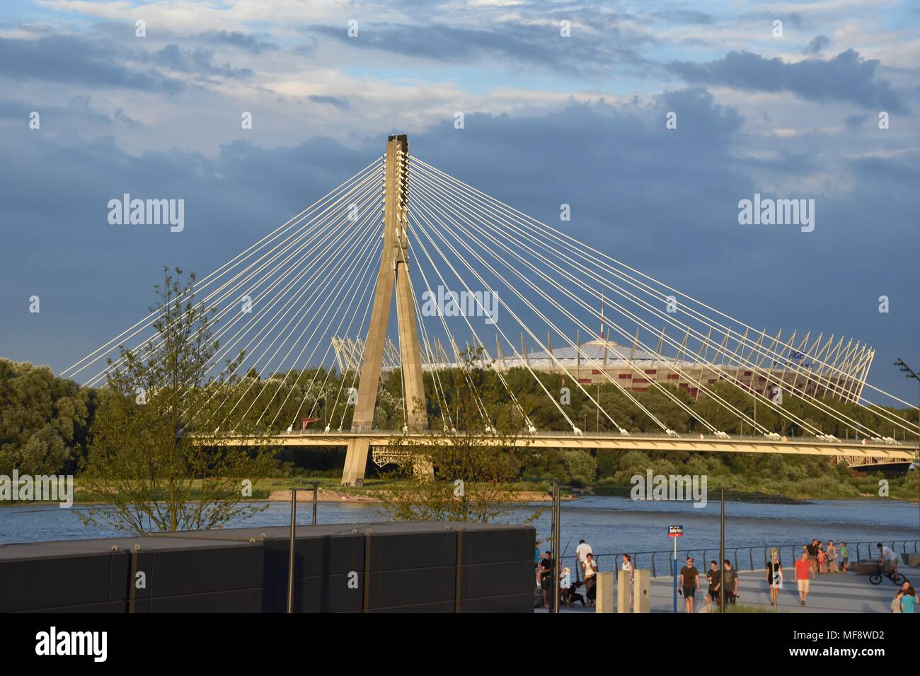 Varsavia, Polonia. Il 4° agosto 2017. August 04.2017 Varsavia Polonia Stadio Nazionale di credito: Piotr Twardysko/ZUMA filo/Alamy Live News Foto Stock