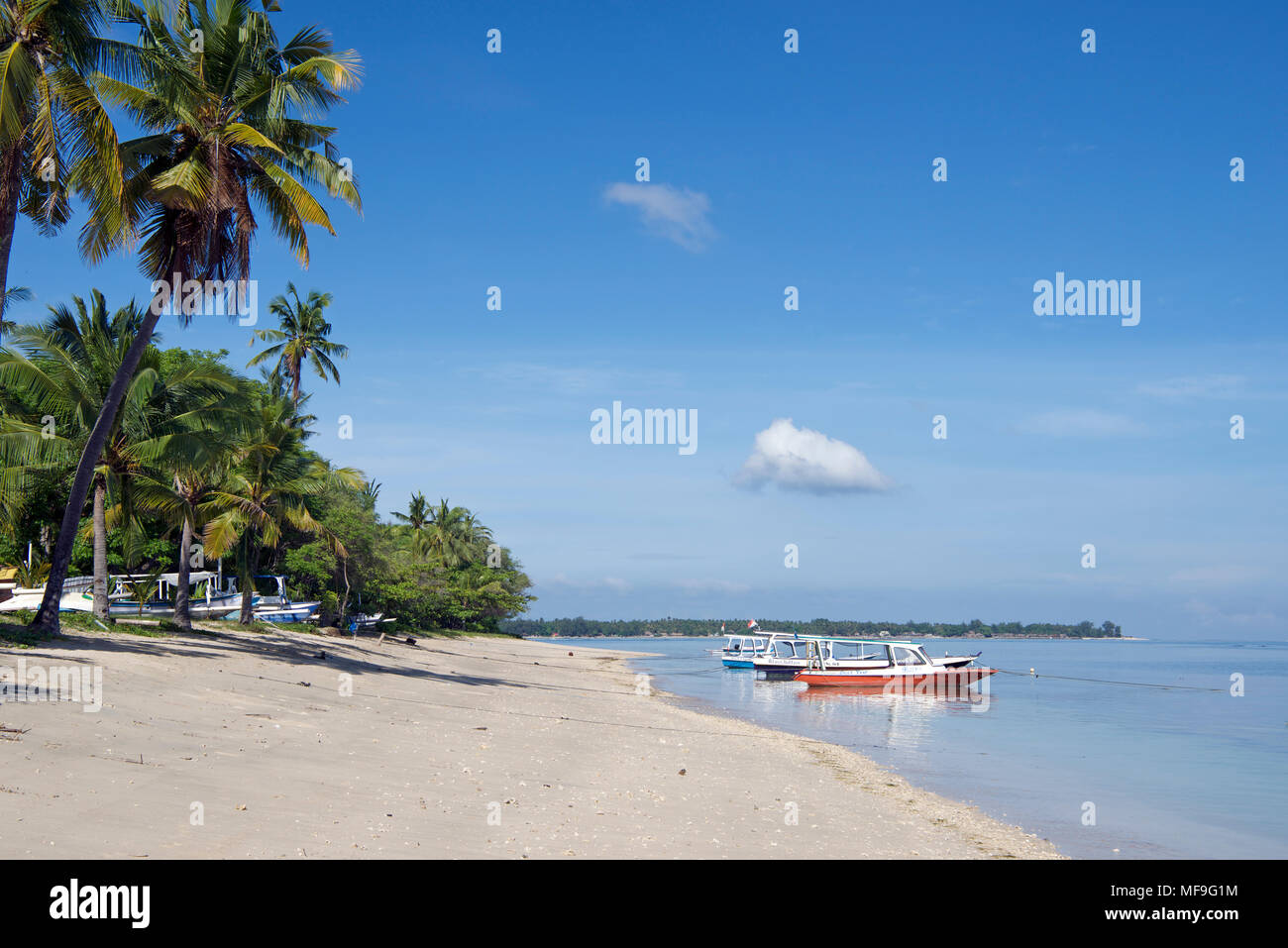 Sire Spiaggia Tanjung Lombok Indonesia Foto Stock