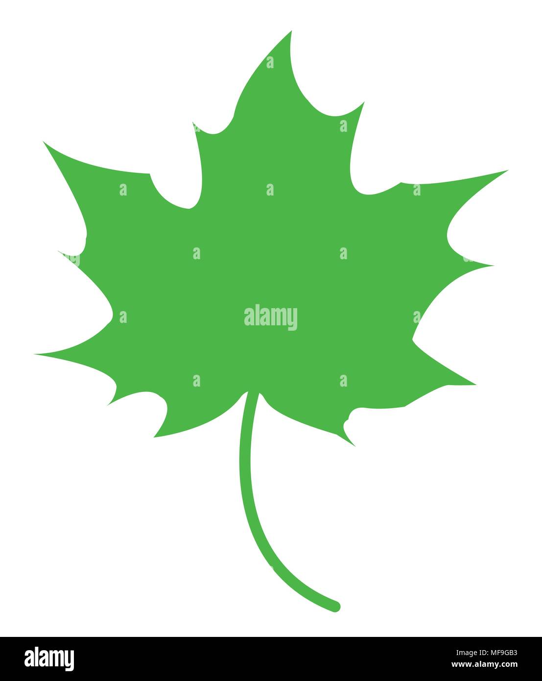 Maple Leaf design Illustrazione Vettoriale