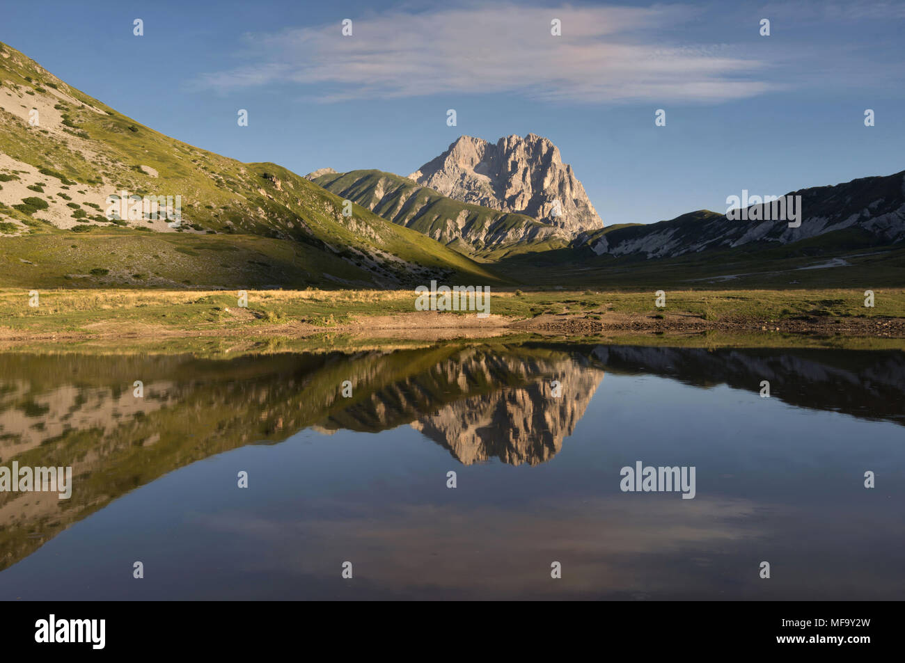 Abruzzo, gran sasso, Italia Foto Stock