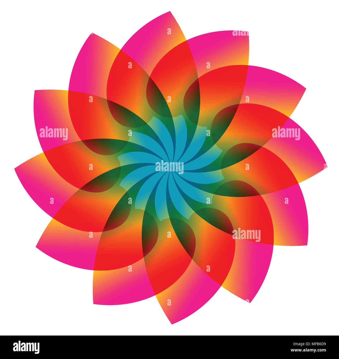 Creative design floreale Illustrazione Vettoriale