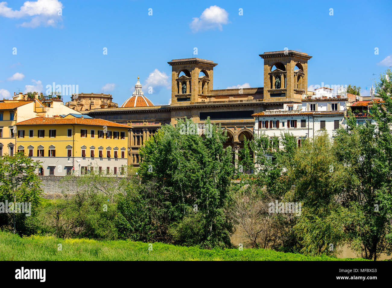 Il centro storico di Firenze, Italia. UNESCO World Heriage. Foto Stock