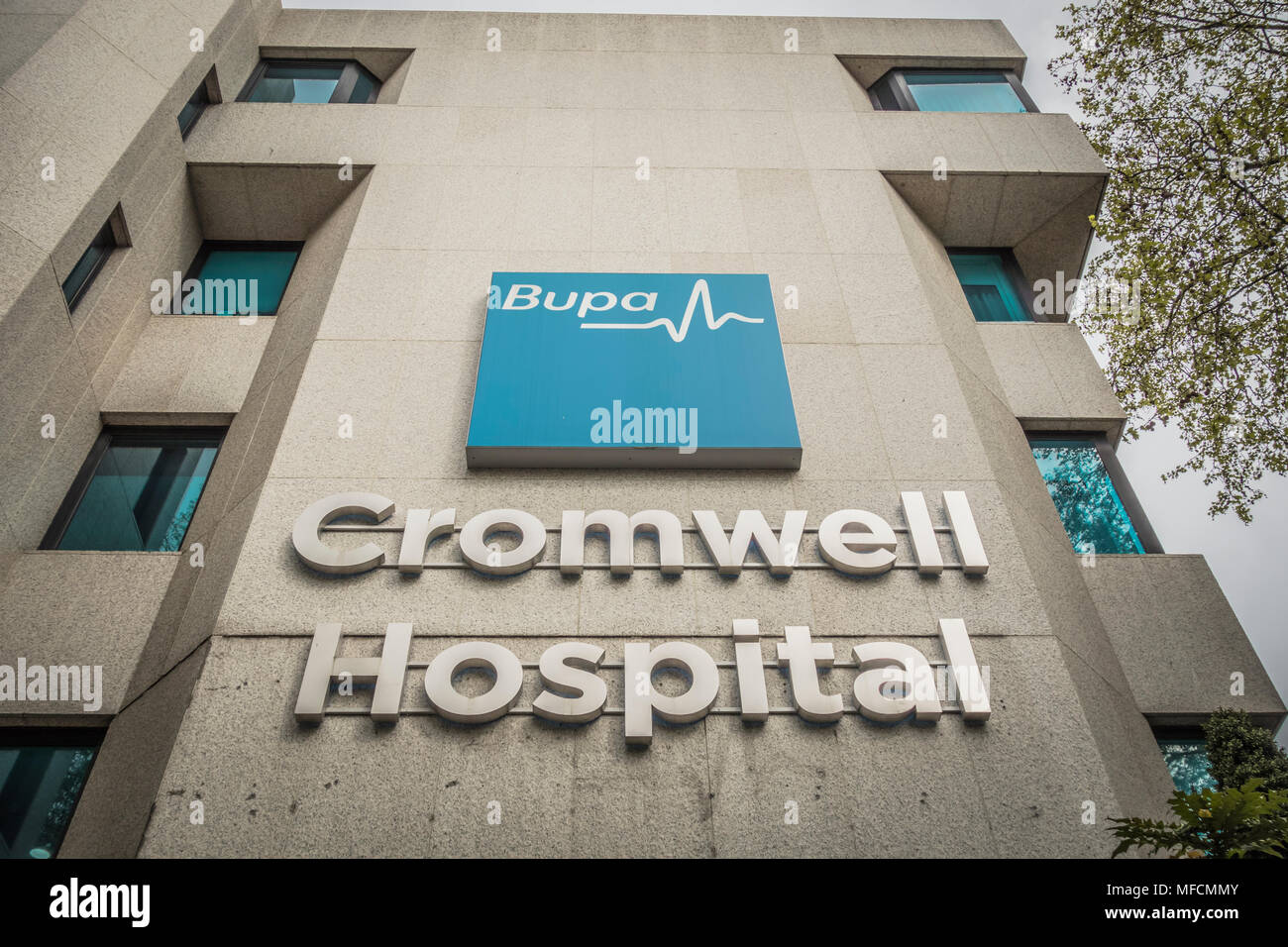 Il settore privato Bupa Cromwell Hospital, Cromwell Road, Kensington, London, SW5, Regno Unito Foto Stock