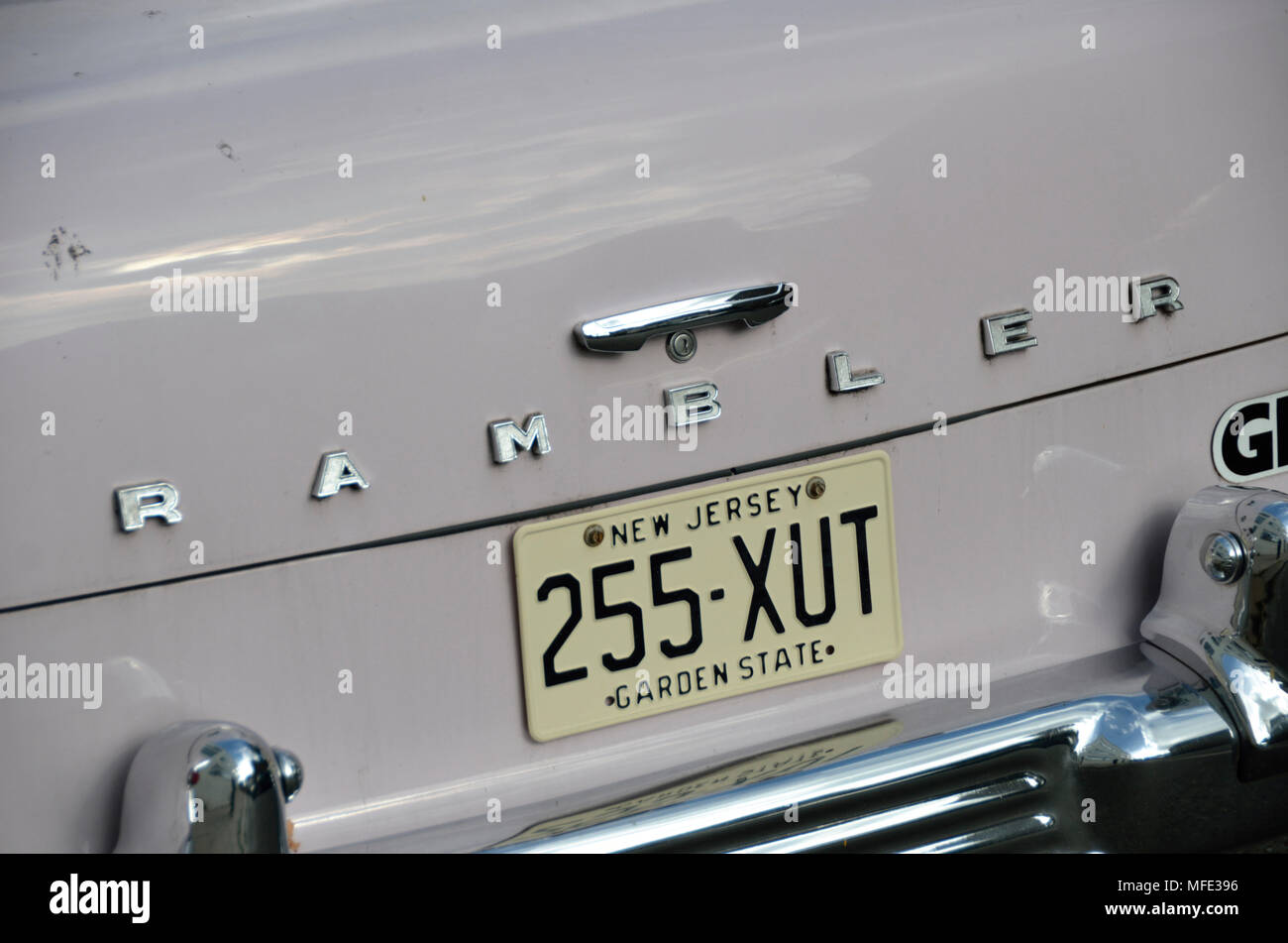 Vintage grigio Rambler auto Foto Stock