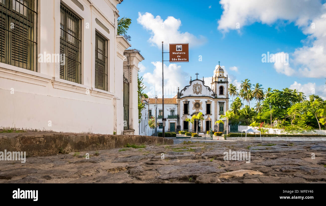 Olinda nel Pernambuco, Brasile. Foto Stock