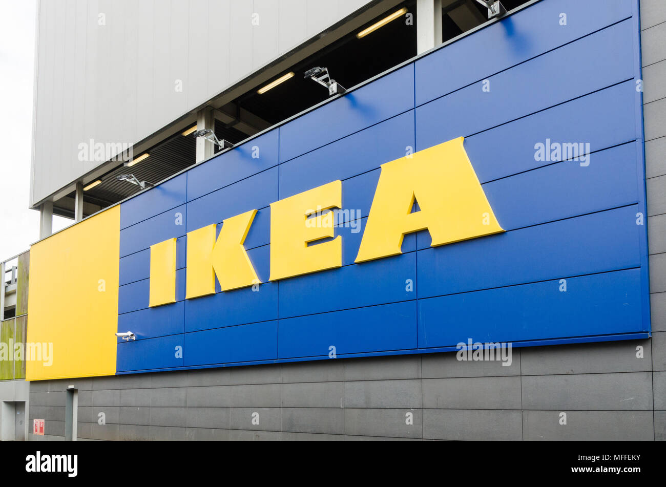 Ikea arredamenti casa store nel centro di Coventry, Regno Unito Foto Stock