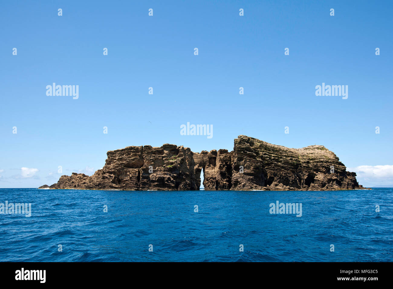 IlhÃ©noi da Madalena, isola Pico, Azzorre, Portogallo, Oceano Atlantico Foto Stock