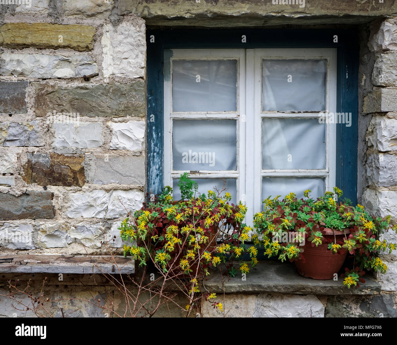 Casa Tradizionale Papigo, Grecia Foto Stock