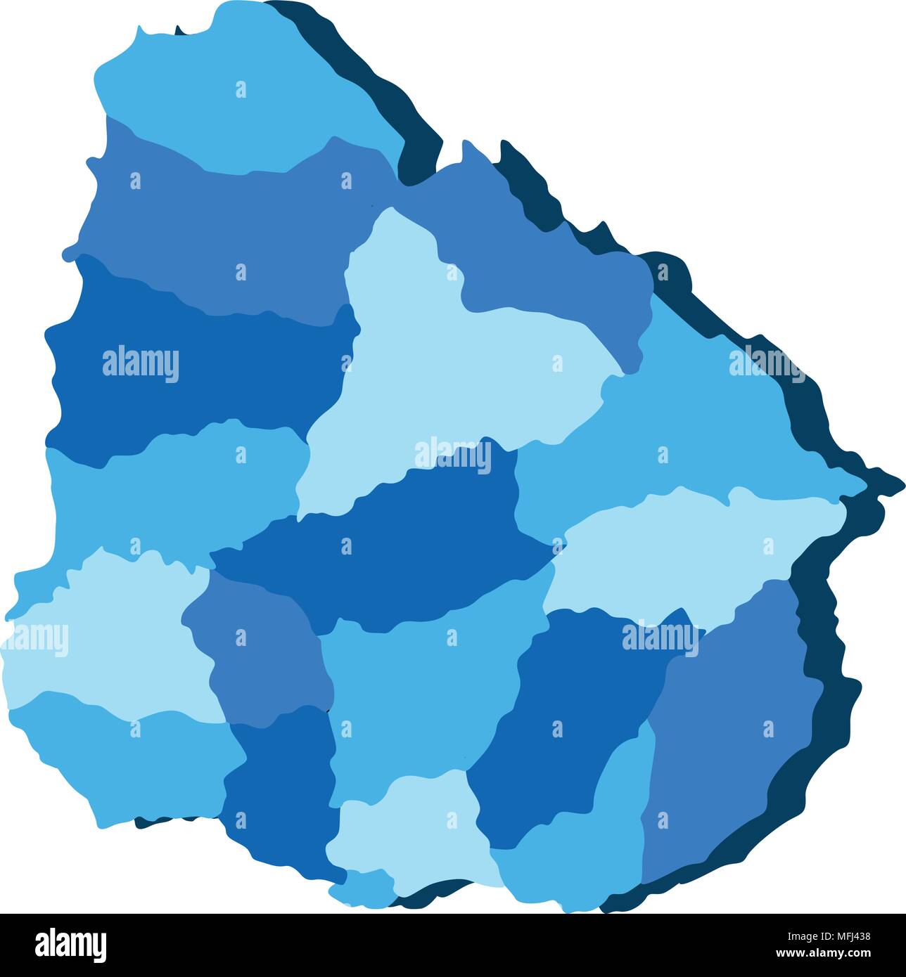 Adesivi Con Mappa E Bandiera Dell'Uruguay – Set Da 3 Pezzi In Vinile 3M, Impermeabili E UV, Per Auto E Oggetti