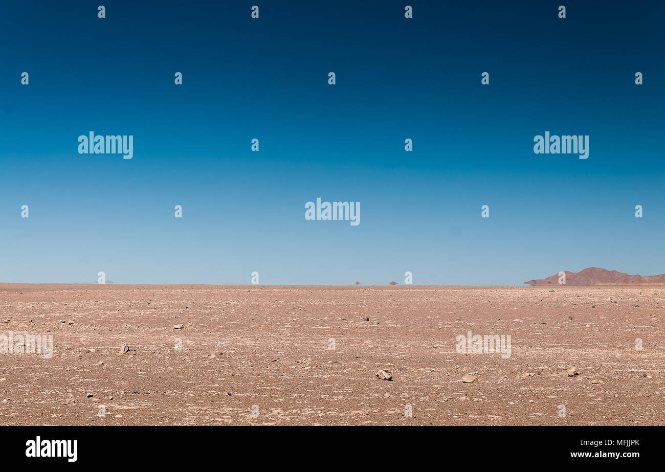 Deserto di Atacama, Horizon Foto Stock