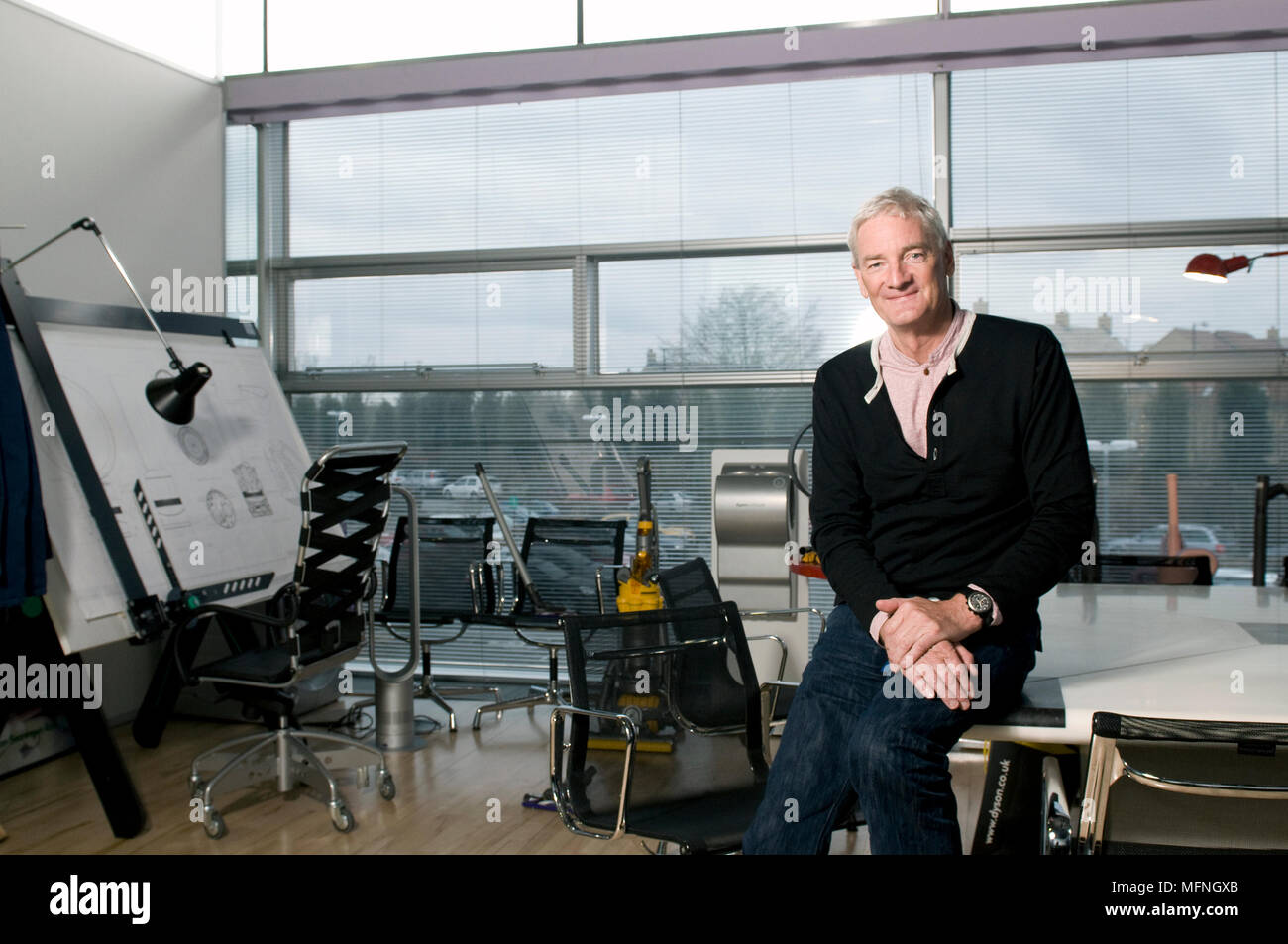 Sir James Dyson Foto Stock