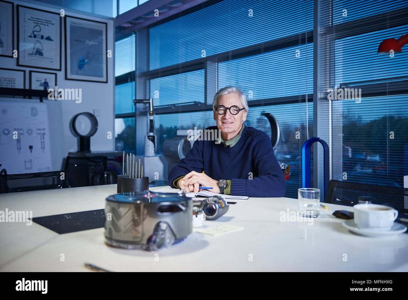 Sir James Dyson Foto Stock