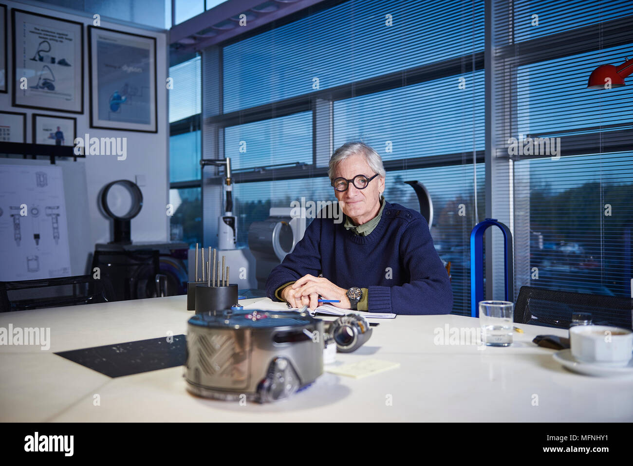 Sir James Dyson Foto Stock