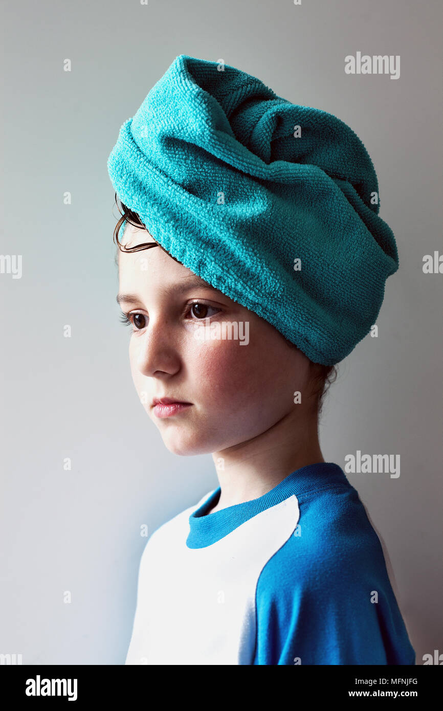 Ritratto di un ragazzo. Foto Stock