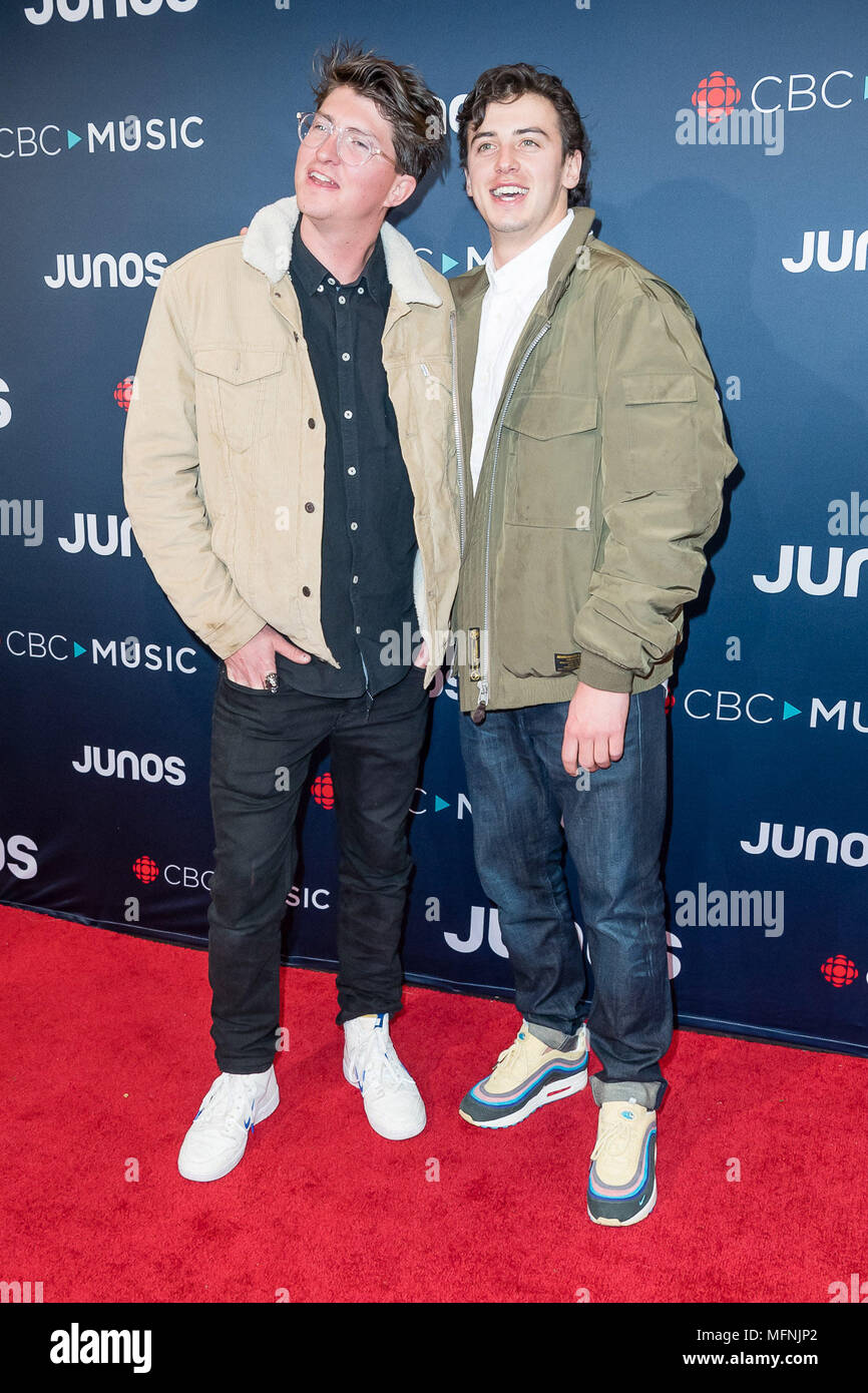 2018 Juno Awards tenutosi presso il Rogers Arena di Vancouver, Canada. Dotato di: Mark McMorris dove: Vancouver, British Columbia, Canada quando: 25 Mar 2018 Credit: Lu Chau/WENN.com Foto Stock