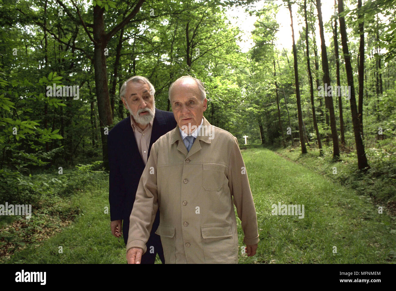 Les Cotelettes Francia Philippe Noiret, Michel Bouquet Direttore: Bertrand Blier Foto Stock