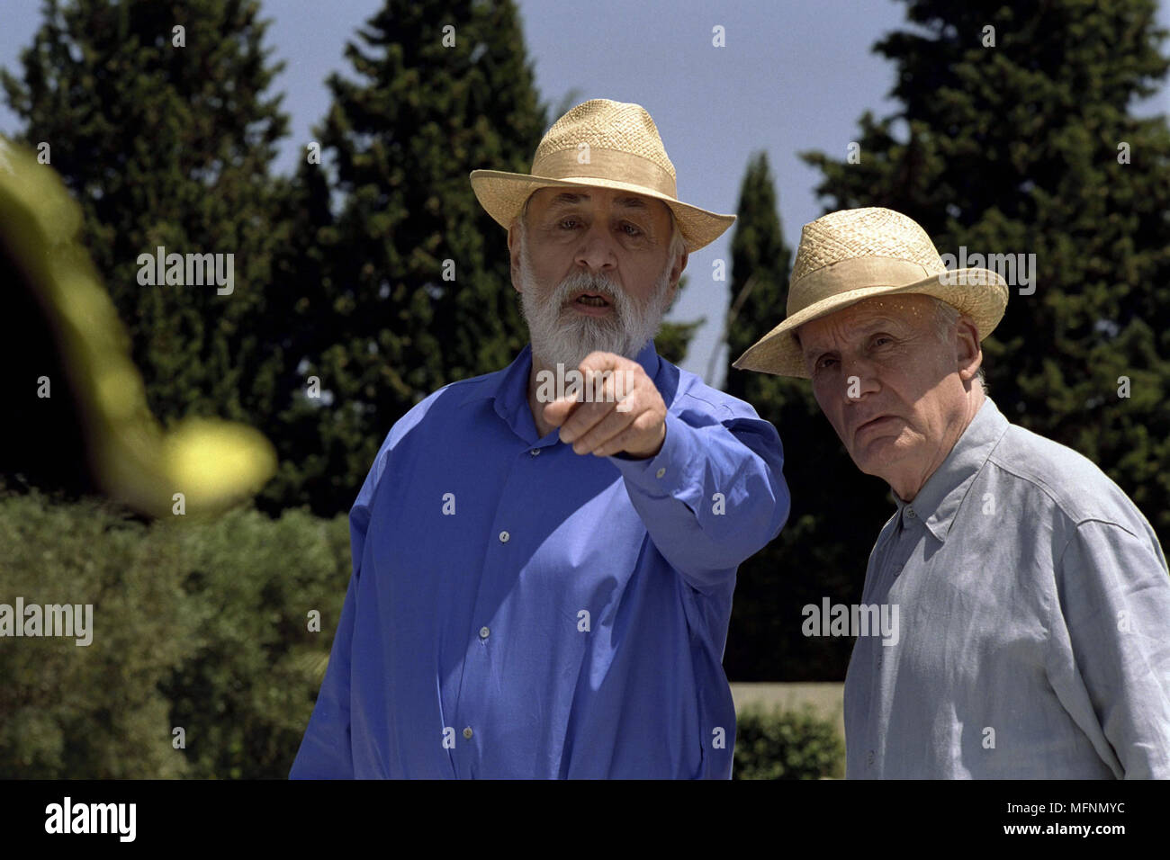 Les Cotelettes Francia Philippe Noiret, Michel Bouquet Direttore: Bertrand Blier Foto Stock